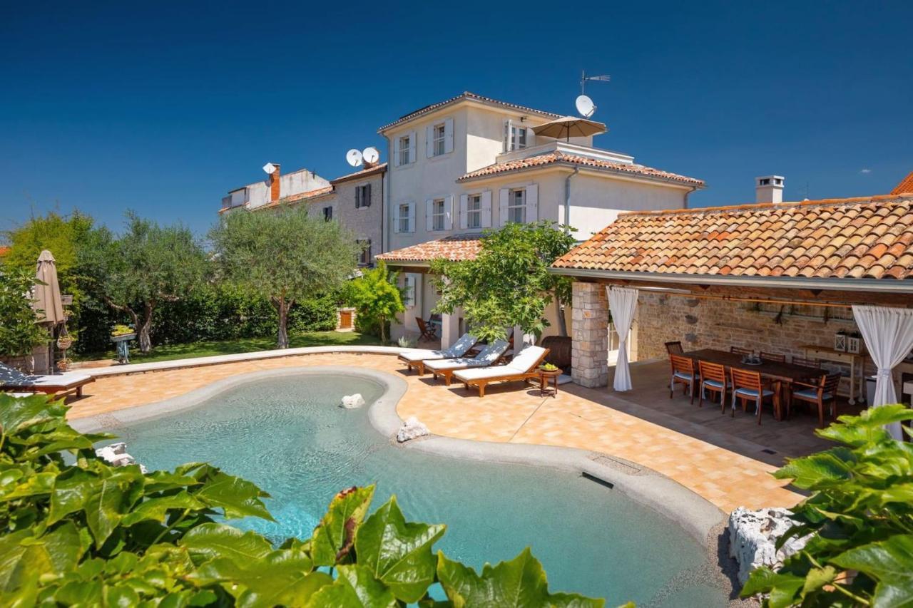 Family Villa Elizabeta With Pool In Umag Cepljani Eksteriør bilde